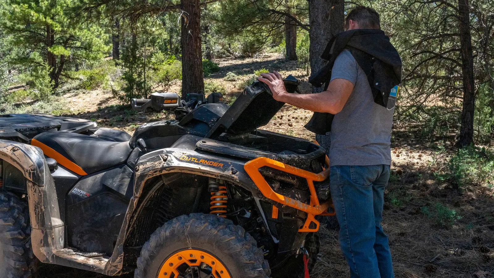 Can-Am Outlander 1000/1000R i terrängen
