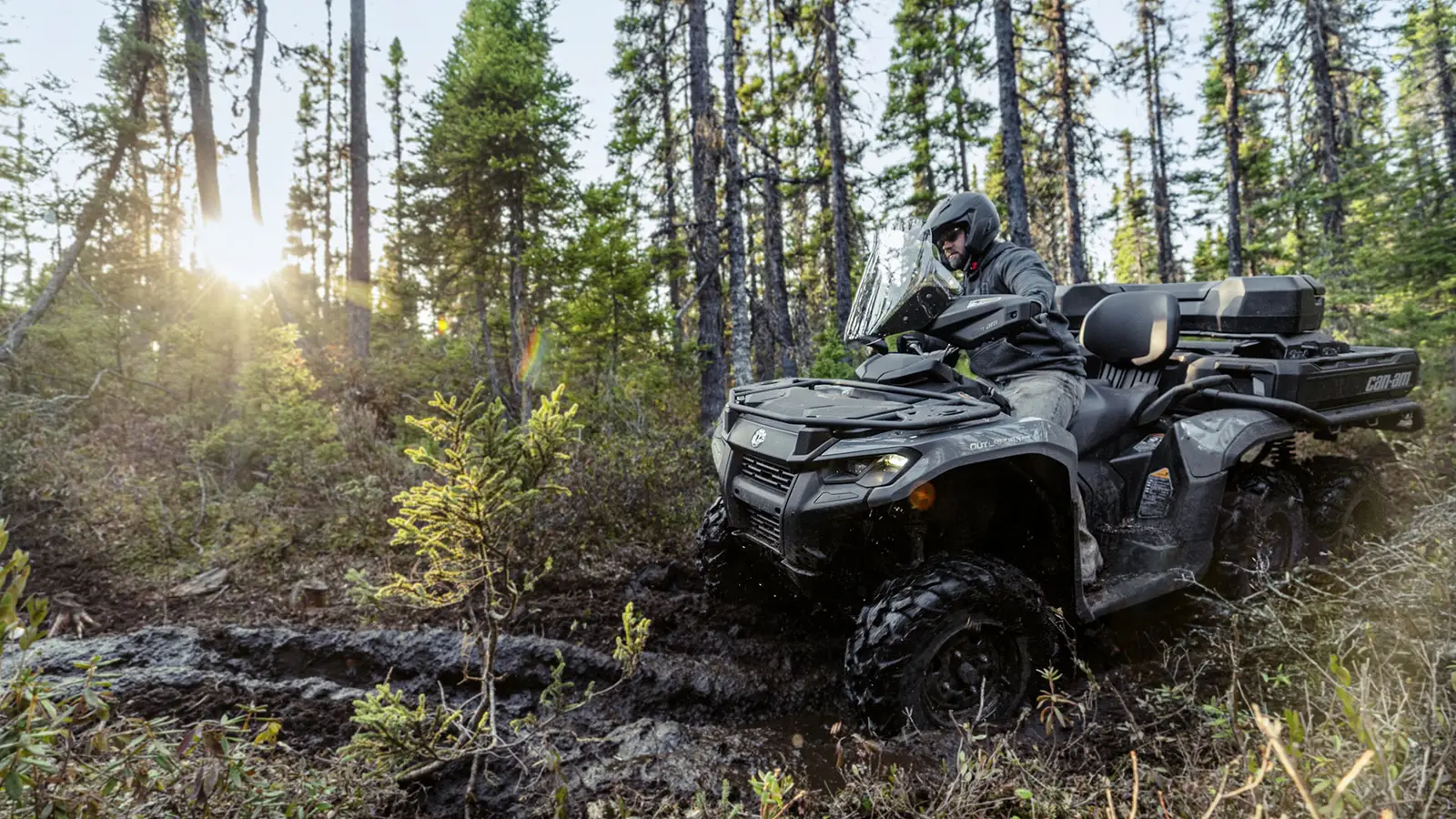Can-Am Outlander 6x6 i terrängen