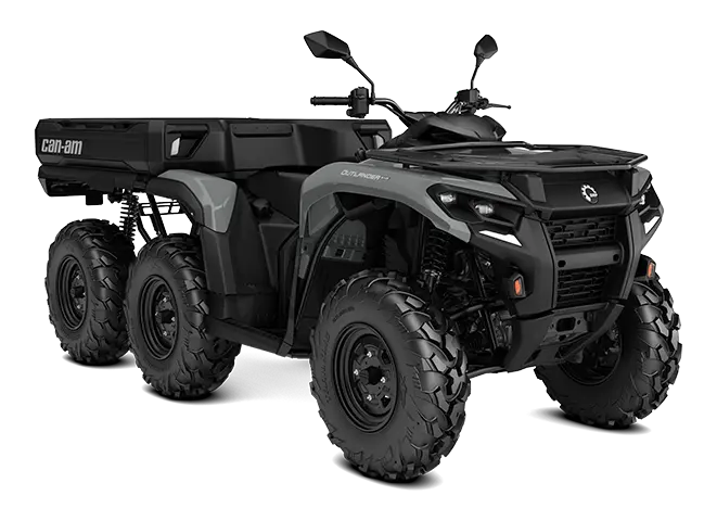 Can-Am Outlander 6X6 DPS 700 T 2027, snett framifrån