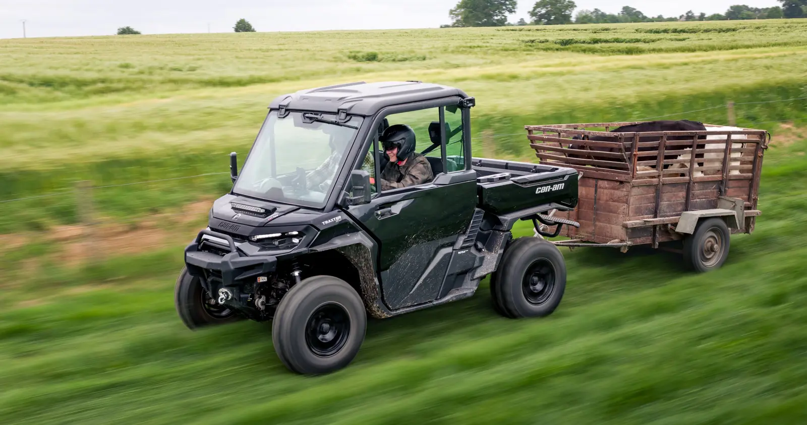 Can-Am Traxter HD10/HD11 i terrängen