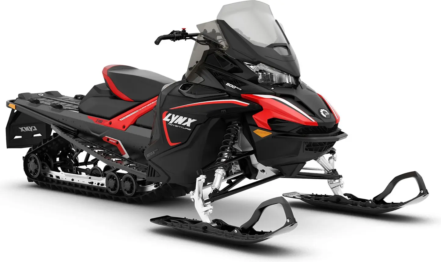 Lynx Adventure STD 600 ACE 2025 i snön