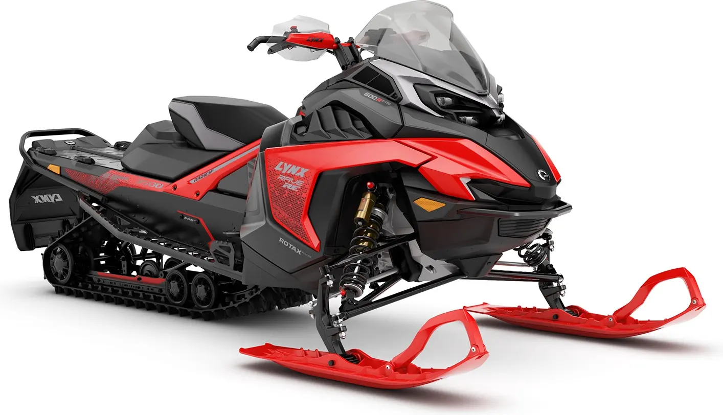Lynx Rave RE 600R E-TEC 2025 i snön