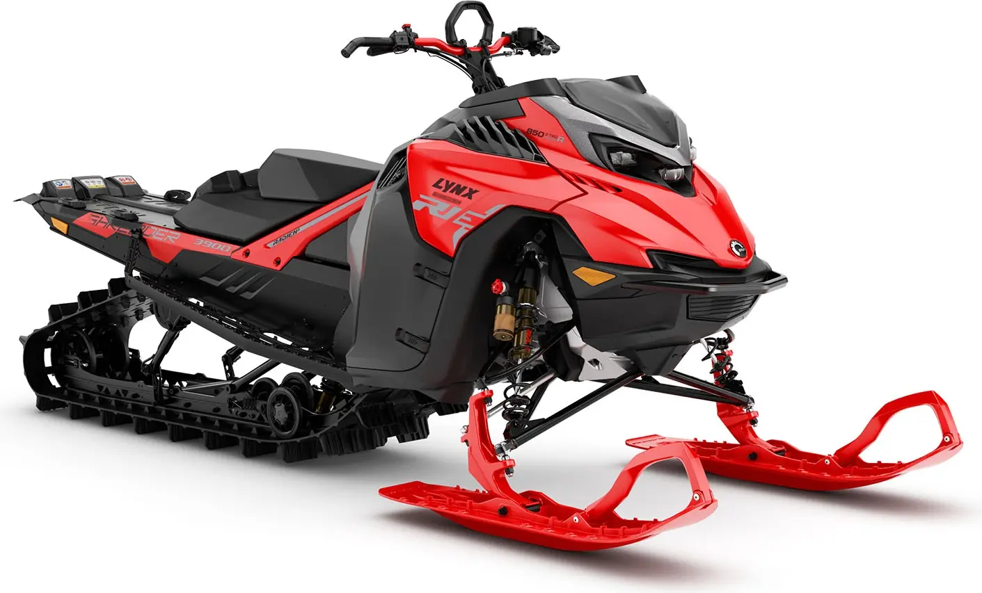 Lynx Shredder RE 3900 850 E-TEC Turbo R 2025 i snön