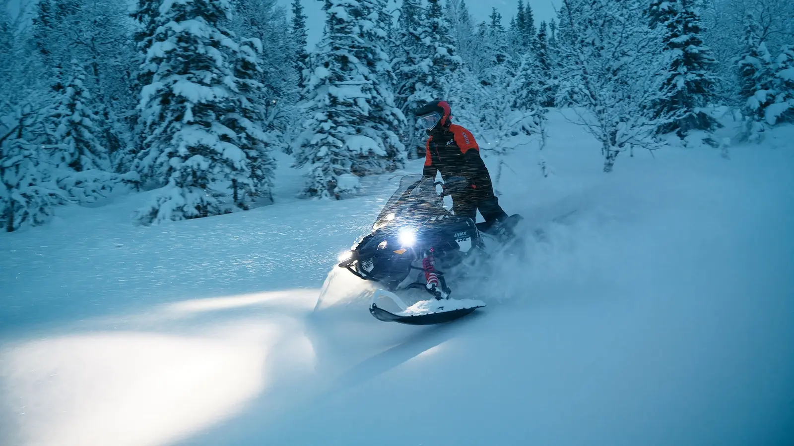 Lynx Commander i terrängen