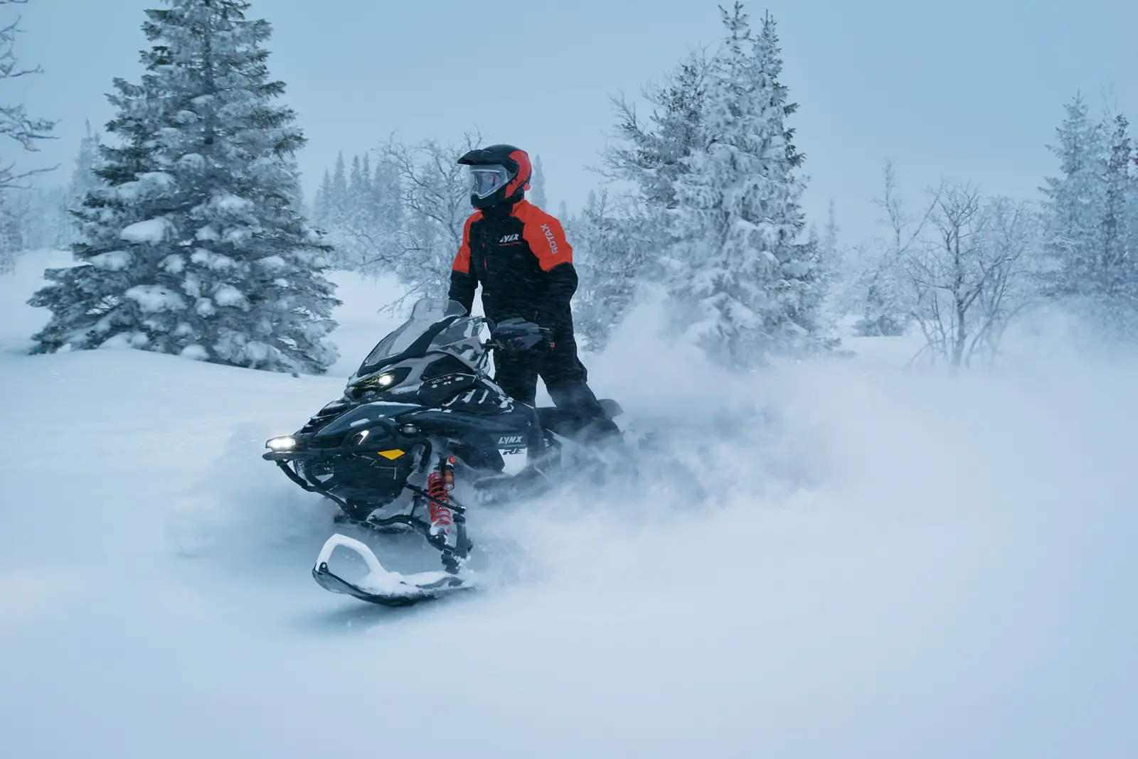 Lynx Commander i terrängen