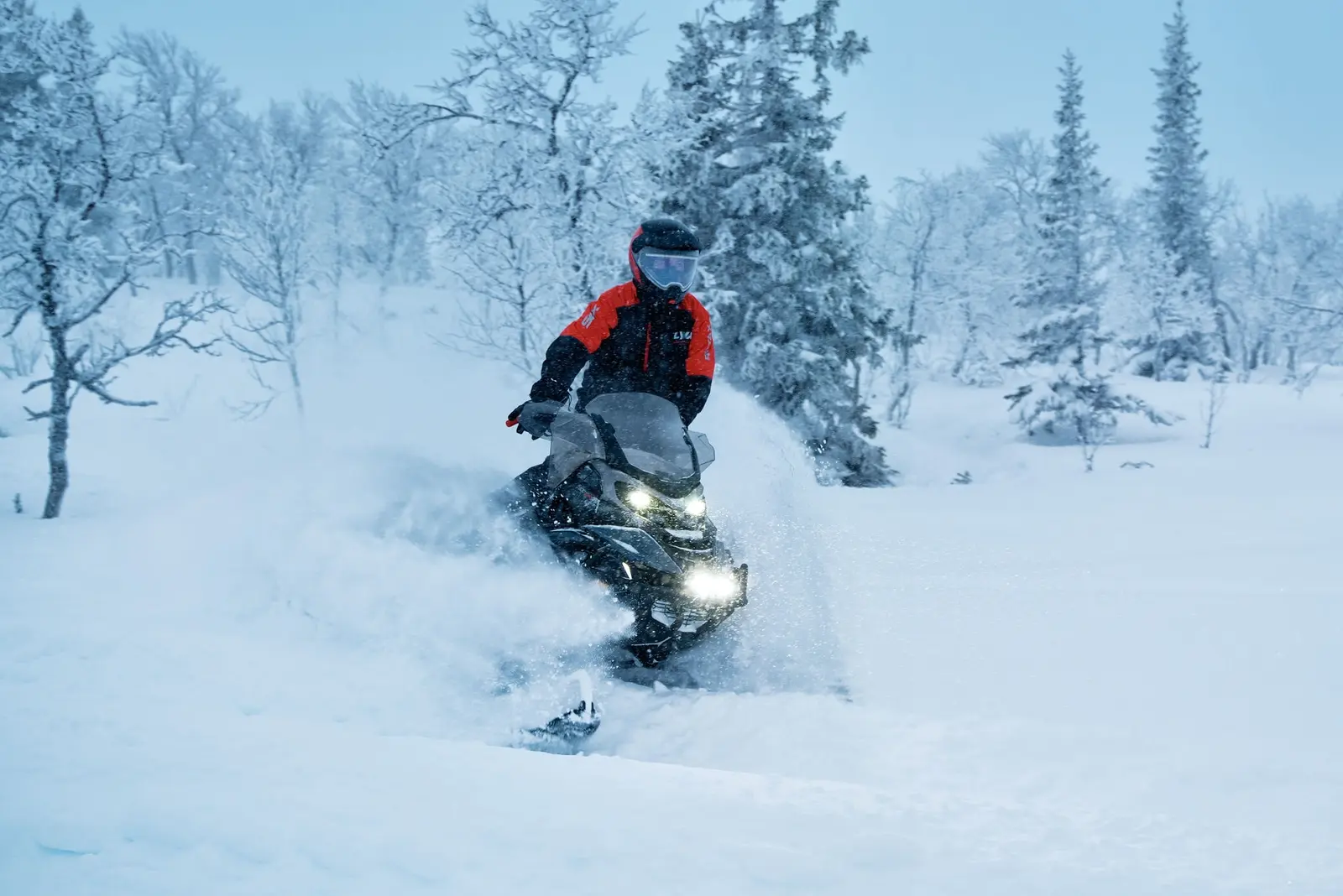 Lynx Commander i terrängen