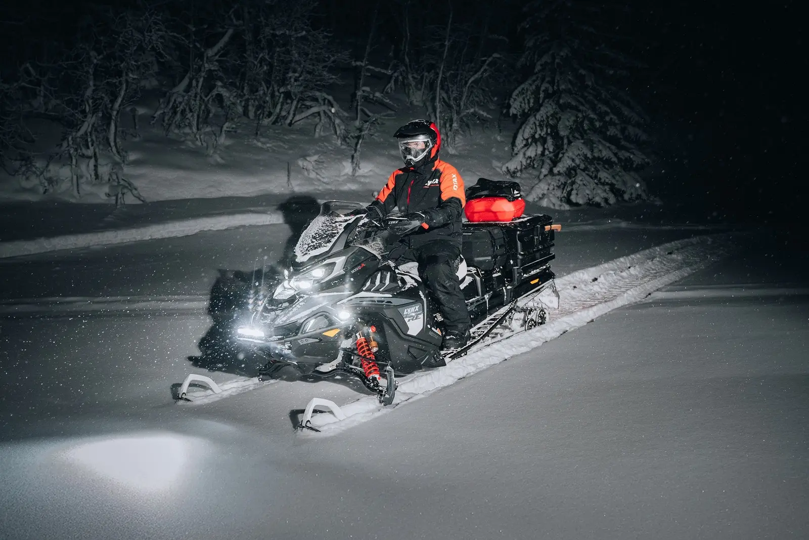Lynx Commander i terrängen