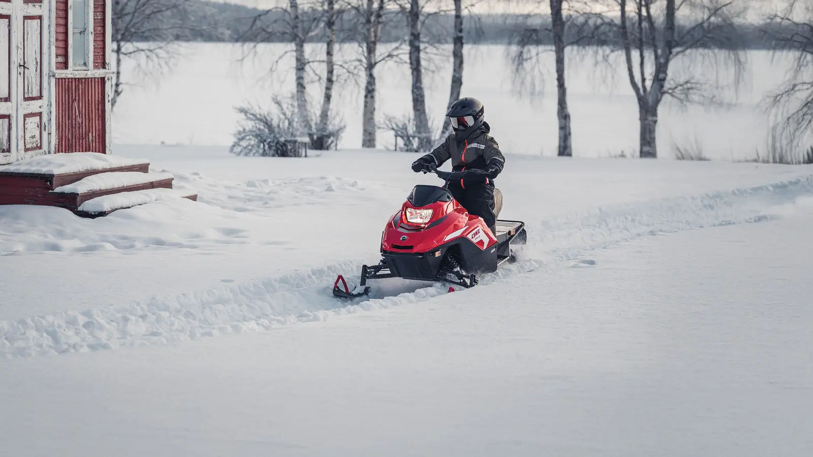 Lynx Rave 200 i terrängen