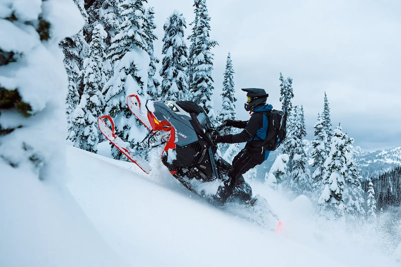 Lynx Shredder i terrängen