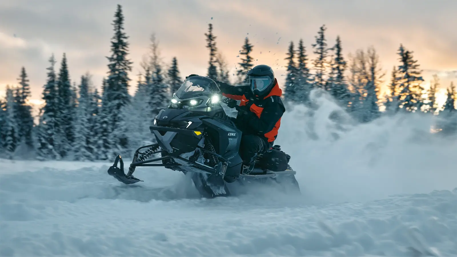 Lynx Xterrain i terrängen