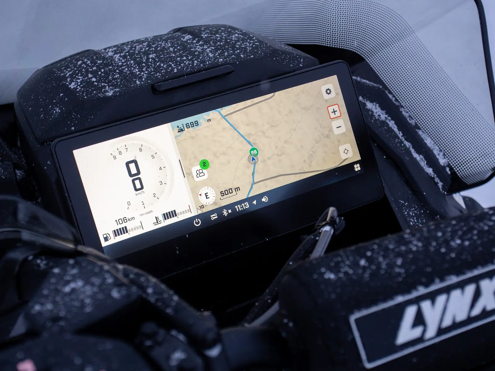 Lynx Xterrain i terrängen