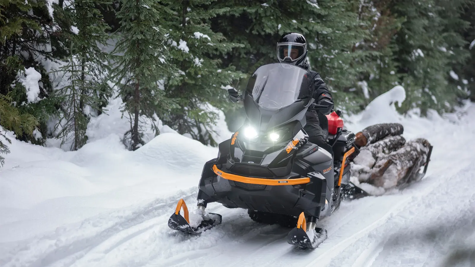 Ski-Doo Skandic i terrängen